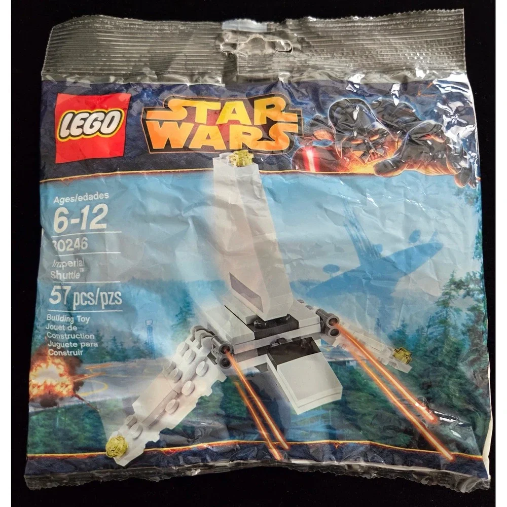 LEGO Star Wars Imperial Shuttle 30246 Polybag 57 Pieces Retired 2014 Set